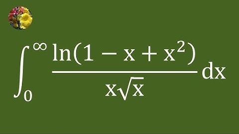 Evaluating the improper integral using a variety of techniques