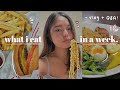 *realistic* what i eat in a week in university (korean food + intuitive) 🍚🍴