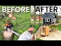 1 Year (in 20 minutes) || Start to Finish DIY Treehouse Build