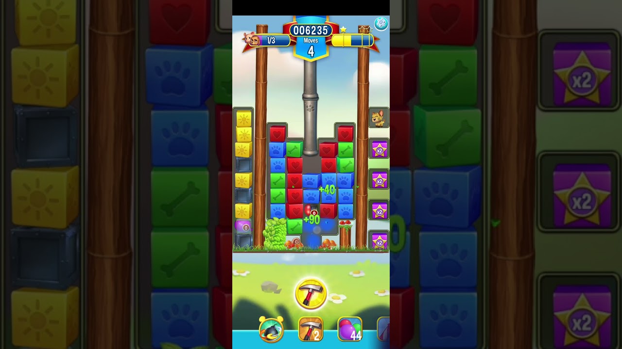 Pet Rescue Saga level 4992 one rocket | PuzzledCubes.site