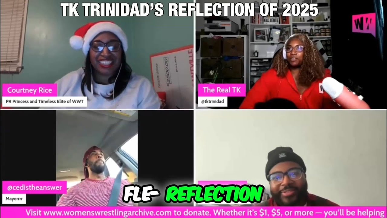 What were TK Trinidad’s favourite moments of 2025? #WWTLive #AEWCollision