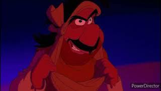 Aladdin:Jafar tries to get into the Cave of Wonders