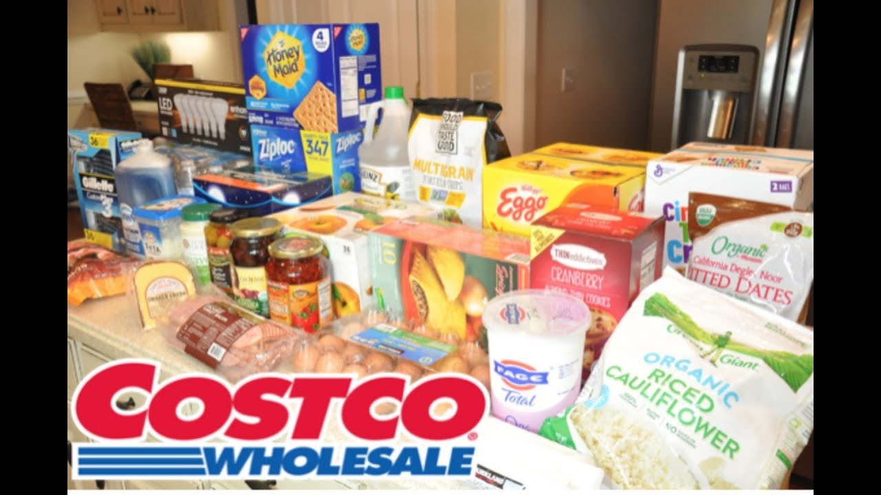 HUGE Costco Grocery Haul Awesome Deals and Finds YouTube