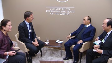 Hoạt động của Thủ tướng Nguyễn Xuân Phúc bên lề Hội nghị Diễn đàn WEF Davos 2019