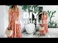 DIY SMOCKED TIERED MAXI DRESS from scratch - Me-made Summer Challenge 2020 - Ep 1