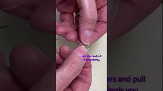 How Not to Open a Jump Ring (easy jewelry-making tutorial for Beginners) #jewelrymaking #diycrafts