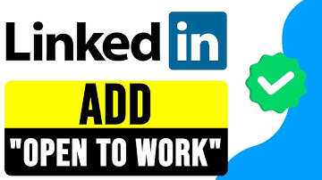 How to ADD "Open to Work" on LINKEDIN 2025 | Enable Open to Work on LinkedIn Profile