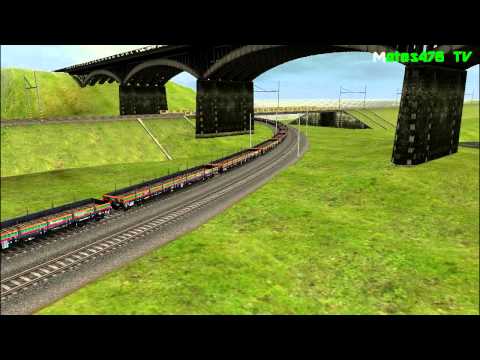 CDC 363 009 + CDC 363 035 + DB 012-5 + PKP Res Na Zvlášťním Nákladnim Vlaku