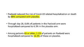 What is Paxlovid #Covid, #Paxlovid