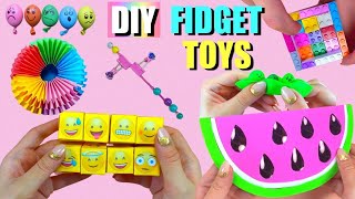 7 BRICOLAGE IDÉES DE FIDGET TOYS - COMMENT FAIRE DES JOUETS FIDGET FACILES À LA MAISON