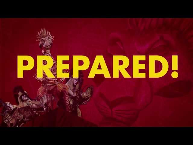Be Prepared - Disney's THE LION KING (Official Lyric Video)