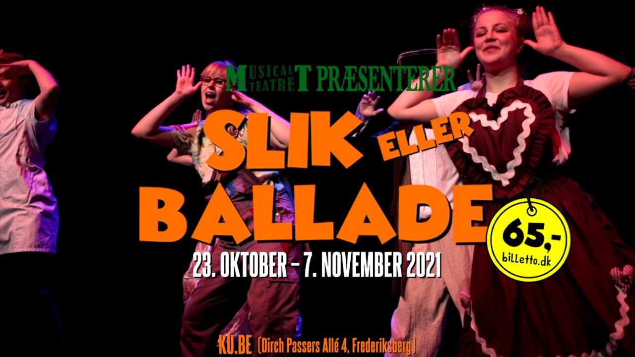 portugisisk Secréte Produkt SLIK ELLER BALLADE: Trailer 1 (Musicalteatret 2021) - YouTube