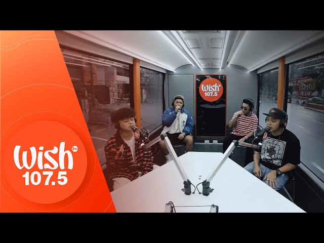 ALLMO$T performs “Space” LIVE on Wish 107.5 Bus class=