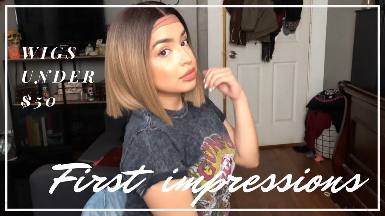 Wigs Under 50 First Impressions YouTube