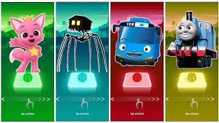 Pinkfong 🆚 House head 🆚 Tayo 🆚 Thomas train.🎶 Who is best?