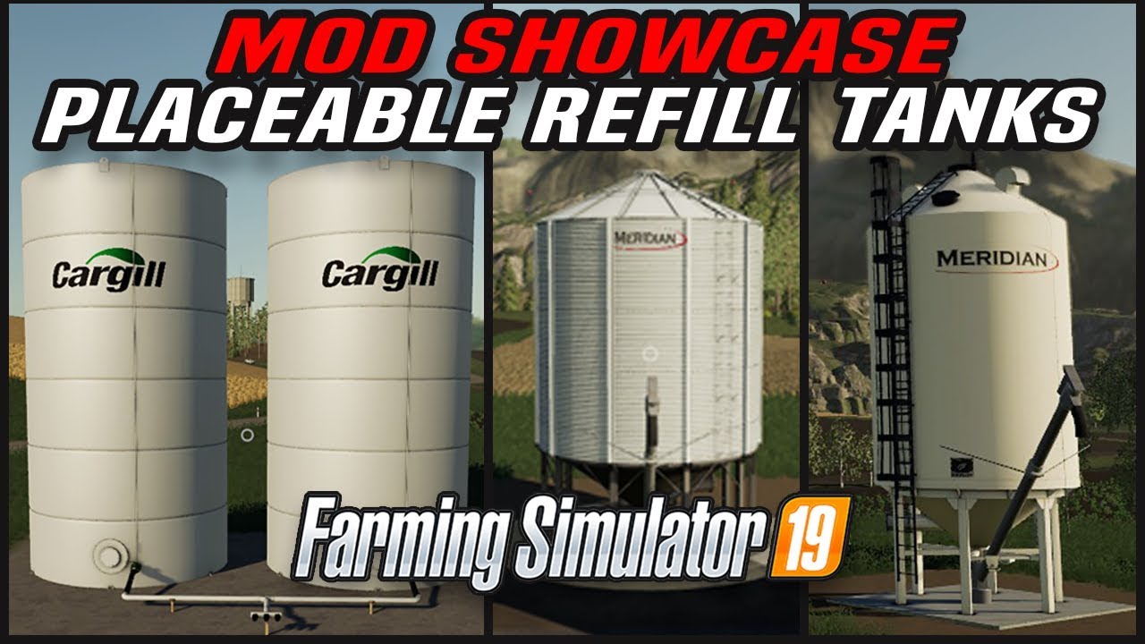 No More Buying Pallets First Fs19 Placeable Tanks Mod Youtube