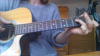 Video thumbnail of "Savina & Drones (사비나앤드론즈) - Glass Bridge guitar cover"
