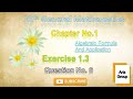 Class 10 General Mathematics - Chapter 1 - Exercise 1.3 - Question 6 - Art@m.imathematics