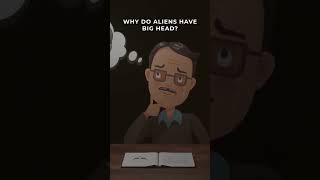 Myths about aliens. Big head