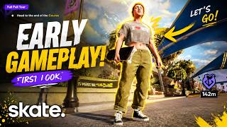 NEW SKATE GAME EARLY GAMEPLAY 😱 First Look is CRAZY!