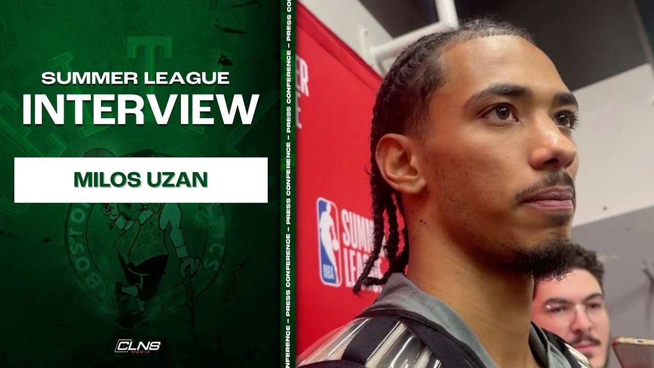 Milos Uzan on Signing Training Camp Deal | Summer League Full Interview