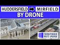 Huddersfield  mirfield via drone transpennine route upgrade