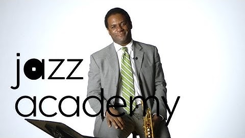 Marcus Printup Demonstrates Blues Inflections