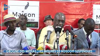 Grogne des médias en Guinée : les mesures de boycott sont suspendues