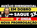 24/11 AUXÍLIO EMERGENCIAL: SAQUE EM DOBRO R$600 + 1200 | PRORROGAÇÃO ATÉ 2021? GUEDES AFIRMA QUE...