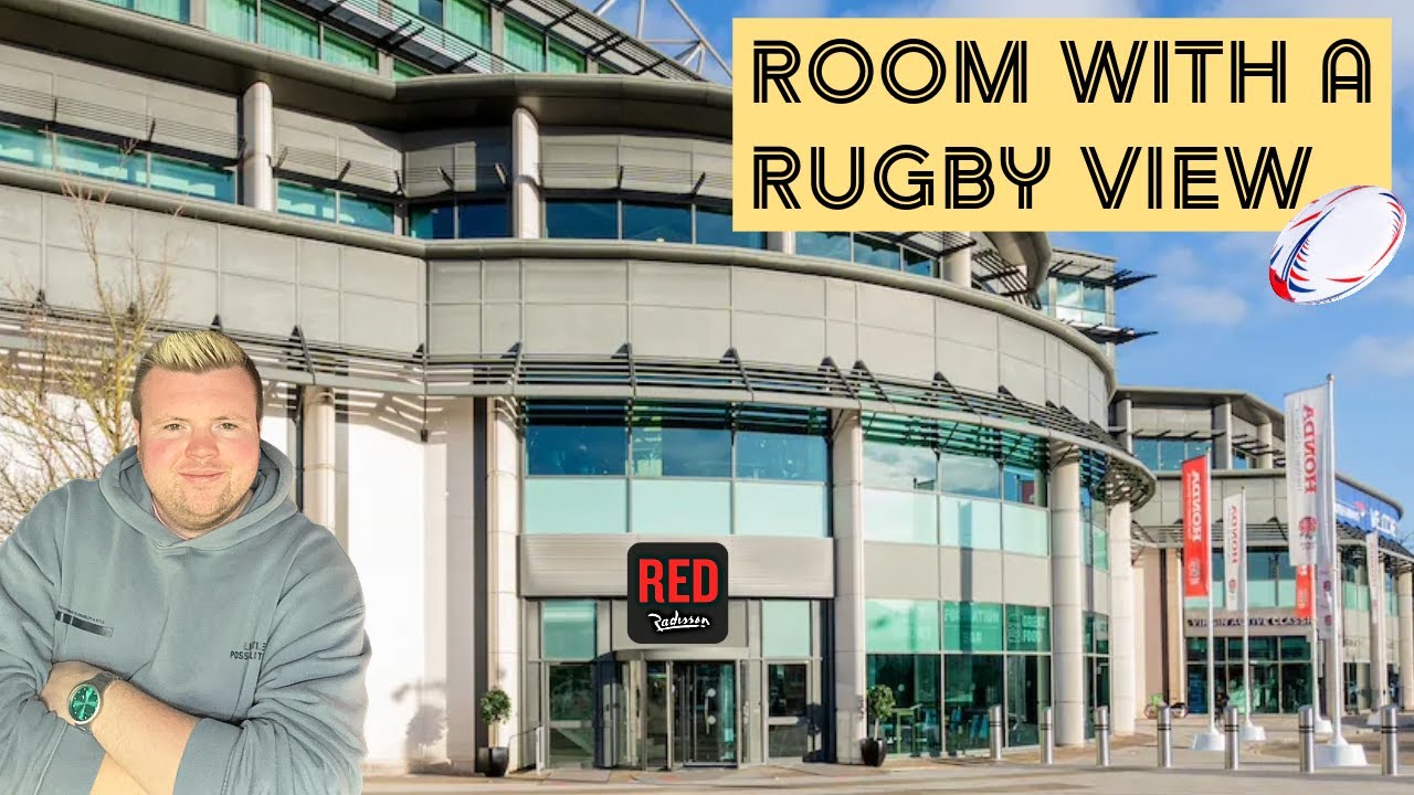 I Stayed INSIDE Twickenham Stadium! Radisson Pitch View Room