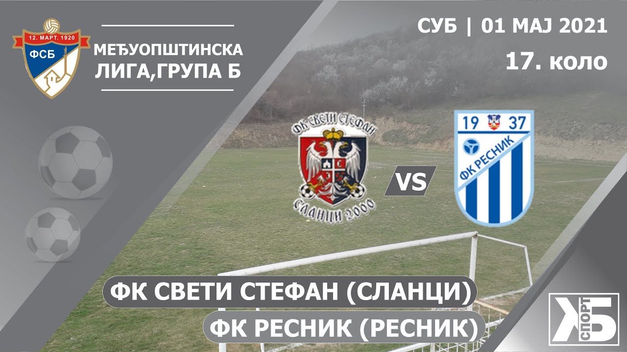 FK Sveti Stefan (Slanci) - FK Resnik (Resnik) | 01.05.2021