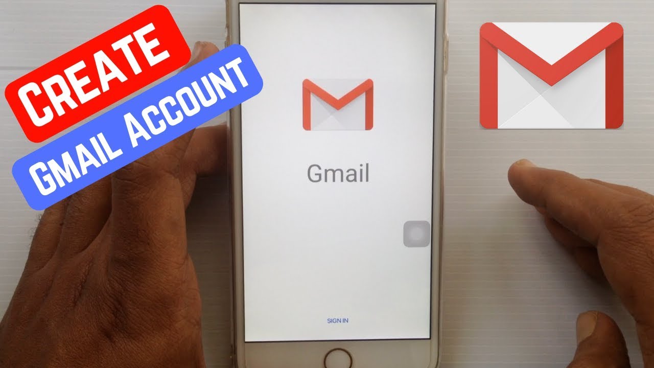 How To Create Gmail Account In iPhone YouTube