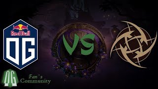 OG vs NiP - Game 1 - The International 2019 - Group Stage.