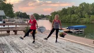 Morgan And Madison Mallum Clogging One Foot