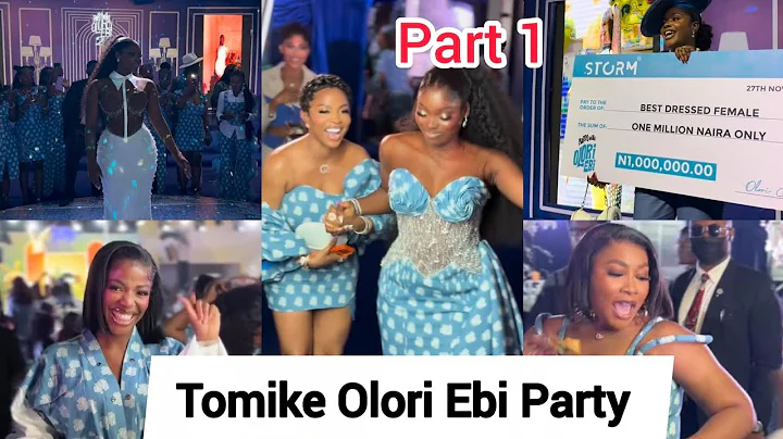 Tomike Olori Ebi Party ( Part 1) Veekee James,Hilda Baci Eni Toyin Abraham At Tomike Olori Ebi Party