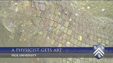 A physicist gets art at the Rice Gallery installation 