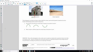 Algebra 1 Module 4 Lesson 8 Video