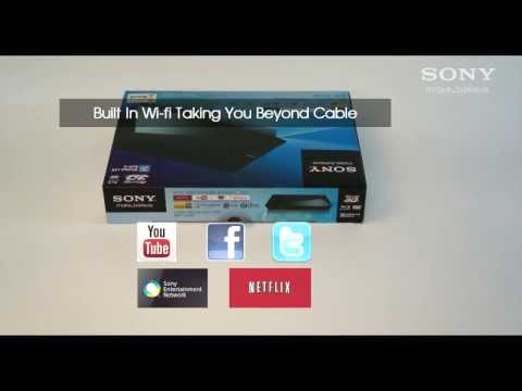 Sony BDP-S5100 Smart Blu Ray Player Unboxing