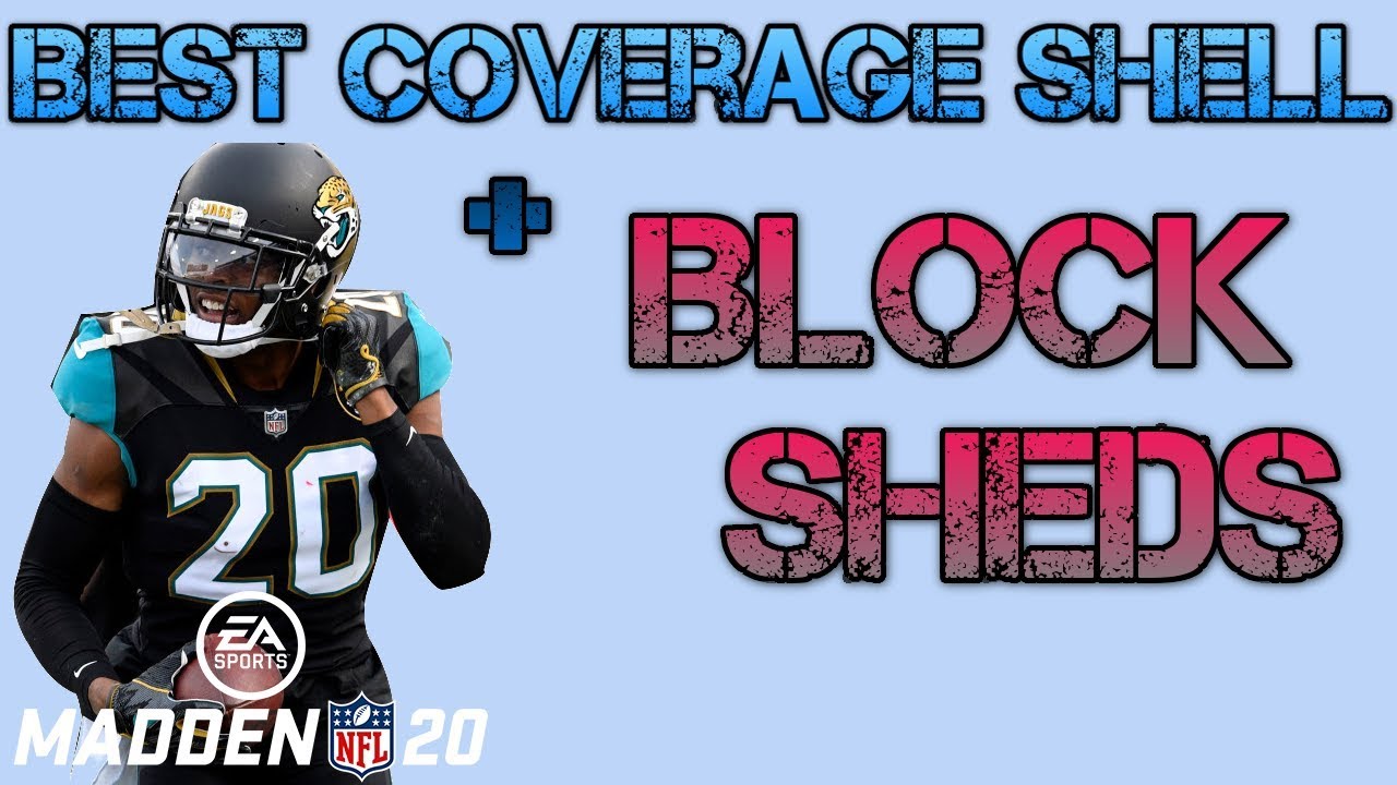 Madden 20 Best Pass Defense w/ Block Sheds! - YouTube