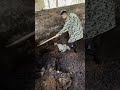 Today's Task: Digging Soil into the Bucket