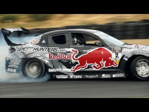 Mad Mike Red Bull RX8 Wins D1NZ Round 4 - Hampton Downs 2012/13 Season