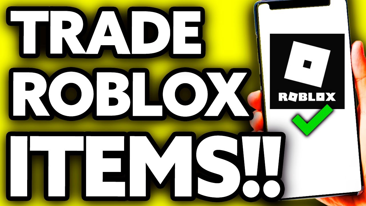 How To Trade Roblox Items on PC 2024 YouTube
