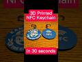 How to make 3D-Printed NFC keychain #3dprint #nfc #diy