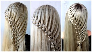 😱 3 LACE BRAIDS THAT EVERY GIRL SHOULD KNOW | HAIR TUTORIAL by ANOTHER BRAID