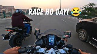 Apache RR 310 Aor Pulsar NS 200 Me Race lag Gayi