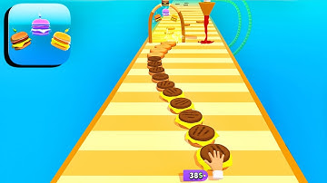 Burger Rusher ​- All Levels Gameplay Android,ios (Levels 19-20)
