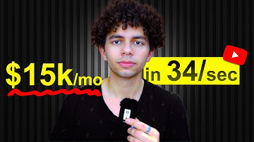 Give me 34 sec, You’ll Make $15k in 30 Days using YouTube