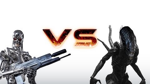 Terminator VS Aliens  NPC Battle  Garry