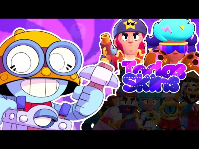 TESTEI TODAS AS NOVAS SKINS DA ATUALIZAÇÃO DO BRAWL STARS 