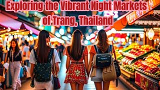Exploring the Vibrant Night Markets of Trang, Thailand